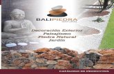 Presentación de la Empresa - balipiedranatural.com€¦ · Presentación de la Empresa Bali Piedra Natural S. L. U., somos una empresa que se dedica a la distribución y comercialización