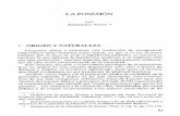 LA POSESIÓN - mapama.gob.es · su dictamen a el Rey; y por resolución de S. M. de 18 de febrero de 1773, mandó sustancialmente se recibiese a prueba, y que no se hiciese novedad