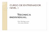 TECNICA INDIVIDUAL - CLASE 1 - deposoft.com.ar INDIVIDUAL - CLASE 1.pdf · tiempo y en el espacio, permite al sujeto economizar energiay lograr los objetivos ... «lanzamientos»,