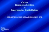 Curso Respuesta Médica a Emergencias Radiológicas ABR CR-1... · p.i. con dosis de 1 Gy y entre 10-15 días p.i. con dosis de 6 Gy. IAEA Forma hematológica ANEMIA Eritrocitos