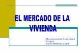 Microeconomía Avanzada I Grupo 1 Xavier Martínez Giraltpareto.uab.cat/xmg/Docencia/MicroAv1/FigurasMA1/Habitatge01.pdf · Precio medio de la vivienda nueva año €/m2 1985 326