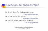 Creación de páginas WEBpagarcia/Docencia/cursopaginasweb.pdf · Transferencia de archivos de tamaño elevado ... de correo electrónico ... Capturar pantalla con Imp Pant