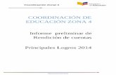 COORDINACIÓN DE EDUCACIÓN ZONA 4 ... - educacion… · El Nuevo Modelo de Gestión Educativa (N MGE) ... Central hacia las zonas, distritos y circuitos, para fortalecer los servicios