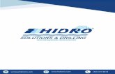 Somos una empresa dedicada a brindar Servicios de ...hidromx.com/uploads/PRESENTACION_CORPORATIVA_HIDRO.pdf · NUEVO Inspección a sistemas de Bombeo Vídeo inspección Venta y Reparación