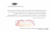 INFLUENCIA DEL TIPO DE DIENTES ARTIFICIALES (ACRÍLICO O PORCELANA) DE ...hera.ugr.es/tesisugr/16080026.pdf · materiales para bases, distintos tipos de dientes, pero dentaduras artificiales