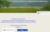 Un ejemplo practico: la explotación de Belmontecamaraminera.org/uploads/COMG/actividades_eventos/JornadaRefexio… · 1996 la única explotación a cielo abierto para la extracción