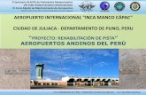 X Seminario ALACPA de Pavimentos Aeroportuarios … · III Curso R ápido de Mantenimiento de Aeropuertos . 30/09 al 04/10 de 2013 Hotel Meliá Reforma, DF, México . Título: Rehabilitación