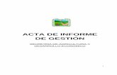 ACTA DE INFORME DE GESTIÓN - palmira.gov.co DE INFORME... · asistencia técnica agropecuaria, la asistencia técnica y el fortalecimiento ... En el sector agropecuario se trabajó