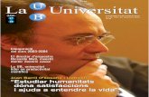 UNIVERSITAT DE BARCELONA - ub.edu · 4 Actualitat Inauguració del curs 2003-2004 Homenatge a Manuel Vázquez Montalbán Neix Som UB 22 La Universitat avui Fragments d’una conversa
