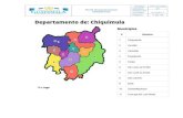 Departamento de Chiquimula - MINECO | Ministerio de ... · departamento de Zacapa; al sur con la República de El Salvador y el departamento de Jutiapa; al este con la República