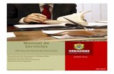 Manual de Servicios - veracruz.gob.mxveracruz.gob.mx/wp-content/uploads/sites/2/2012/02/... · de derecho público, excepto cuando se presten por organismos descentralizados u órganos