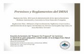 Permisos y Reglamentos del DRNA - …“N REGLAM… · 4860 para el Aprovechamiento, Vigilancia, Conservación y Administración de las Aguas Territoriales, los Terrenos Sumergidos