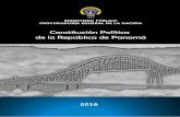 Constitución Política de la República de Panamáministeriopublico.gob.pa/wp-content/multimedia/2016/09/... · 2 oniución Políica de la elica de Pana P P P Procuraduría General