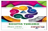 Boletín Turimo Junio 2016 - concanaco.com.mx · secretarías de MedioAmbiente, de Salud,de Energía y de Petróleos Mexicanos (Pemex), no sólo beneficiaránalos mexicanos, sino