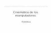 Cinemática de los manipuladoresfisica-mecatronica.net/robotica1/C3-Cinematica-de-los-ma... · 2016-12-02 · según la ley de la mano derecha. 6. ... ubicar de forma que sea normal