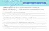 Spanish IIA - Unidad 3, Lección 1, Tareasnuvhsspanish2.weebly.com/uploads/1/2/5/9/12593437/spanish_iia... · Unidad 3, Lección 1, Tarea 6 - ... A mi cuñado le encanta practicar