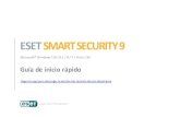 ESET Smart .contrase±as y registradores de pulsaciones. Instalaci³n ESET Smart Security contiene