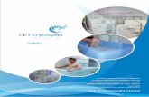 Brochure CryoSpa Brochure ES aplicación del frío reduce el dolor el espasmo muscular, el metabolismo del tejido, la corriente sanguínea (inicial-mente), la inflamación, los edemas