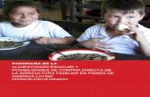 PANORAMA DE LA - fao.org · panorama de la alimentaciÓn escolar y posibilidades de compra directa de la agricultura familiar en paÍses de amÉrica latina estudio de caso de paraguay