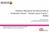 Política Nacional de Desarrollo e .Indicadores Emblemáticos 2012 ... Elaboración: DGSE-MIDIS .
