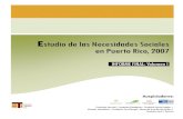 Estudio de las necesidades sociales en Puerto …fundacionangelramos.org/sites/farpr.org/files/Necesidad...Estudio de las necesidades sociales en Puerto Rico, 2007 Volumen I Estudios