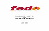 REGLAMENTO DE ORIENTACIÓN · REGLAMENTO DE ORIENTACIÓN (Reglamento para el Campeonato de España) (Reglamento para el Campeonato de España Universitario) (Reglamento para el Campeonato