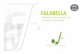 Eficiencia Energética al servicio del Retail - sofofa.cl · Falabella entrega a sus clientes bolsas de polietileno de baja densidad con aditivos plásticos totalmente degradables.