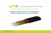 Cable Exterior-Interior Mini-Breakout LSZHfibrasopticasdemexico.com/descarga/Manual-de-Instalaciones... · empeora la estética, el objetivo es traer los beneficios de la fibra óptica,