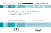 Guía de práctica clínica del recién nacido prematuro · Guía de práctica clínica del recién nacido prematuro Sistema General de Seguridad Social en Salud – Colombia Centro