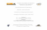Instituto Tecnológico de Querétaro Departamento de ... de... · Eléctrica y Electrónica. Guía de Prácticas de Laboratorio Materia: Instrumentación Laboratorio de Ingeniería