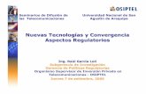 Nuevas Tecnologías y Convergencia Aspectos … · en 2 tecnologías CAP (Carrierless Amplitude/Phase ... calidad de servició ... que las redes de telecomunicaciones, mayor presencia