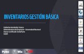INVENTARIOS GESTI“N BSICA - Software de Gesti³n ... INVENTARIOS GESTI“N BSICA Catherine Hernndez