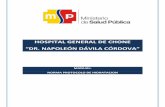 “DR. NAPOLEÓN DÁVILA CÓRDOVA”hospitalgeneralchone.gob.ec/wp-content/uploads/2018/03/protocolo... · de superficie corporal (SC)). -Contracción moderada: pérdida de agua superior