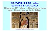 CAMINO de SANTIAGO - loscaminosdesantiago | Proporcionar la … · 2012-03-20 · ... junto con el edificio señorial de Cal Massot del S. XVIII. ... Reverso de la cruz. ... como