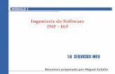 Compendio de Ingeniería del Softwarecotana.informatica.edu.bo/downloads/servicios web.pdf · interacción de aplicaciones a través de la ... orientada a servicios (SOA, Service