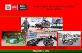 Inversiones en el Sector Interior 2013 - 2016 - mef.gob.pe · modernización consistente y aunque el Ministerio del Interior y la Policía ... administrativa y operativa de la Policía
