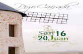 DEL 23 AL 26 DE JUNIO - Ayuntamiento de Pozo Cañada FIESTAS... · llegan, un año más, las fiestas de nuestro patrón san Juan Bautista. Unas fiestas que organiza y prepara el ...