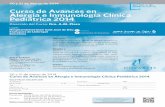 Curso de Avances en Alergia e Inmunología Clínica ... AL.LERGIA.pdf · Curso de excelencia en temas de alergia infantil e in-munología clínica. Actualización de los temas trata-dos,
