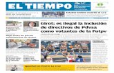 PREGUNTA DE LA SEMANA: Girot: es ilegal la inclusión de ...media.eltiempo.com.ve/EL_TIEMPO_VE_web/72/diario/docs/... · Unidos rindieron tributo a las víctimas de los atentados