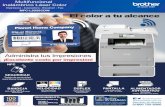 Impresora Copiadora Escáner Fax MFC-L9550CDW El … · Wi-Fi Protected Setup™ (WPS) & INTERFAZ USB Interfaz USB Directa Formato de archivos Imprime directamente desde una Memoria