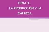 TEMA 3. LA PRODUCCIÓN Y LA EMPRESA.iesvandelvira.com/wp-content/uploads/2014/09/Presentación-Tema-31.… · tema 3. la producciÓn y la empresa. 1. ... 2. la segunda indica la producciÓn