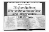 Principios Fundamentales del Estudio Bíblico · ¿Qué de las Citas Bíblicas Directas que Vienen ... La Biblia Enseña Valores Morales y ... luz de los mandamientos de Dios tal