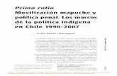 Prima ratio Movilización mapuche y política penal. Los ...meli.mapuches.org/IMG/pdf/OSAL_22_2007_Chile_primaratio.pdf · nueva ley indígena, la 19253, creó una institución asistencial