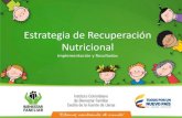 Estrategia de Recuperación Nutricional - WFP | …es.wfp.org/sites/default/files/es/file/12colombia_-_estrategia_de... · madres en periodo de lactancia con bajo peso y niños y