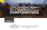 Programa ORGANIZACIÓN DE EVENTOS … · Es una de las universidades más antiguas y de mayor tradición en Colombia con sede principal en ... Banco de Crédito del Perú BCP, Banco