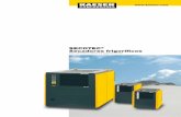 SECOTEC Secadores frigoríficos - Grupo Genser - … frigorificos kaeser SECOTEC.pdf · que siempre contiene vapor de agua. La capacidad de saturación del aire varía con la temperatura