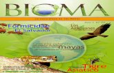 1 Bioma, Noviembre 2012 · Por tanto, con financiamiento de fondos FEMCIDI de la OEA, la Universidad de El Salvador a través de la Facultad de Ciencias
