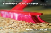 REMCO PRODUCTS CORPORATION Catálogo de … · Código de colores Minimizando los riesgos y mejorando la seguridad alimentaria. Minimizar el riesgo de contaminación cruzada es clave
