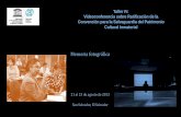 Taller IV: Videoconferencia sobre Ratificación de la ... · Taller IV: Videoconferencia sobre Ratificación de la Convención para la Salvaguardia del Patrimonio Cultural Inmaterial