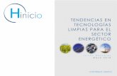 TENDENCIAS EN TECNOLOGÍAS LIMPIAS PARA EL … Gonzalez.pdf · Comparación de LCOE’sde soluciones híbridas con el costo de la Energía en algunas islas ... 1 2,3 0,2 0,1 3,8 0,03